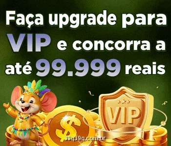 Faça upgrade para VIP e concorra a R$99.999 no 39Q