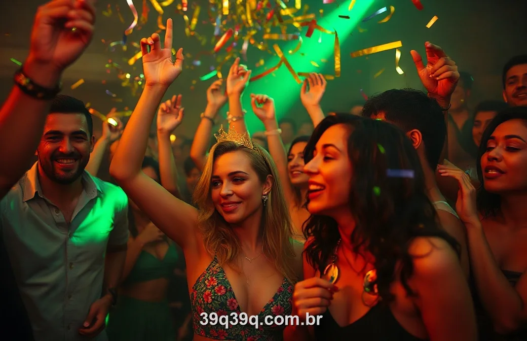 Brasileiros comemorando uma vitória no 39Q
